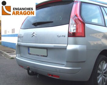 5 249 р. ТСУ для CITROEN C4 Picasso  Grand Picasso 2006-02013, PEUGEOT 5008 2009-2017, PEUGEOT 5008 AdBlue 2010-2017, Тип шара: Горизонтальный, условно-съемны Aragon e1220aa  с доставкой в г. Майкоп. Увеличить фотографию 1