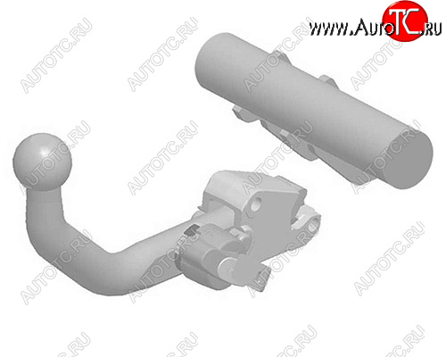22 699 р. Фаркоп (тягово-сцепное устройство) на Aragon Mercedes-Benz ML class W166 (2011-2015) (тип шара S (горизонтальный, легкосъемный))  с доставкой в г. Майкоп