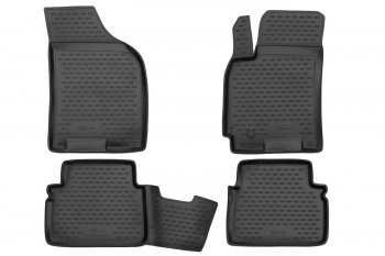 Коврики салона (повышенная износостойкость) FORMAT Chevrolet Lacetti седан (2002-2013) (Чёрные)