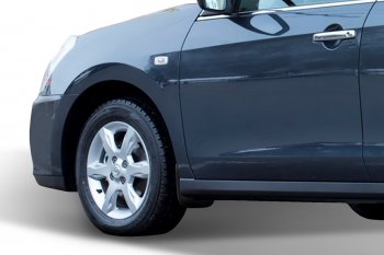 4 799 р. Брызговики передние FROSCH Nissan Almera G15 седан (2012-2019)  с доставкой в г. Майкоп. Увеличить фотографию 2