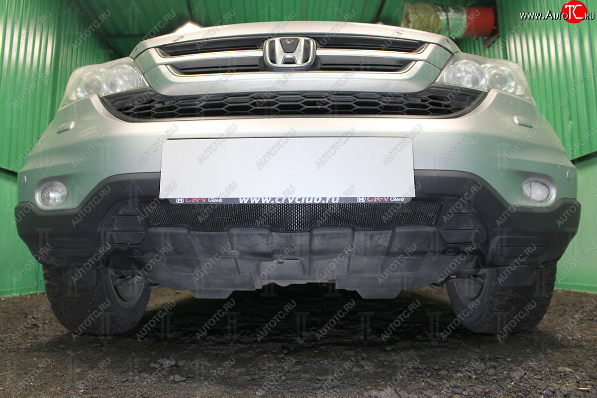 2 999 р.           Защита радиатора Honda CR-V III 2010-2012 black Honda CR-V RE1,RE2,RE3,RE4,RE5,RE7 рестайлинг (2009-2012) (черная)  с доставкой в г. Майкоп