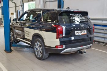 18 189 р. Фаркоп (быстросъемный квадрат) Petroil Tuning Hyundai Palisade LX2 (2018-2022)  с доставкой в г. Майкоп. Увеличить фотографию 2