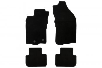 Коврики салона (текстиль) Klever Econom Alfa Romeo 147 937A дорестайлинг, хэтчбэк 3 дв. (2000-2004) (Чёрные)