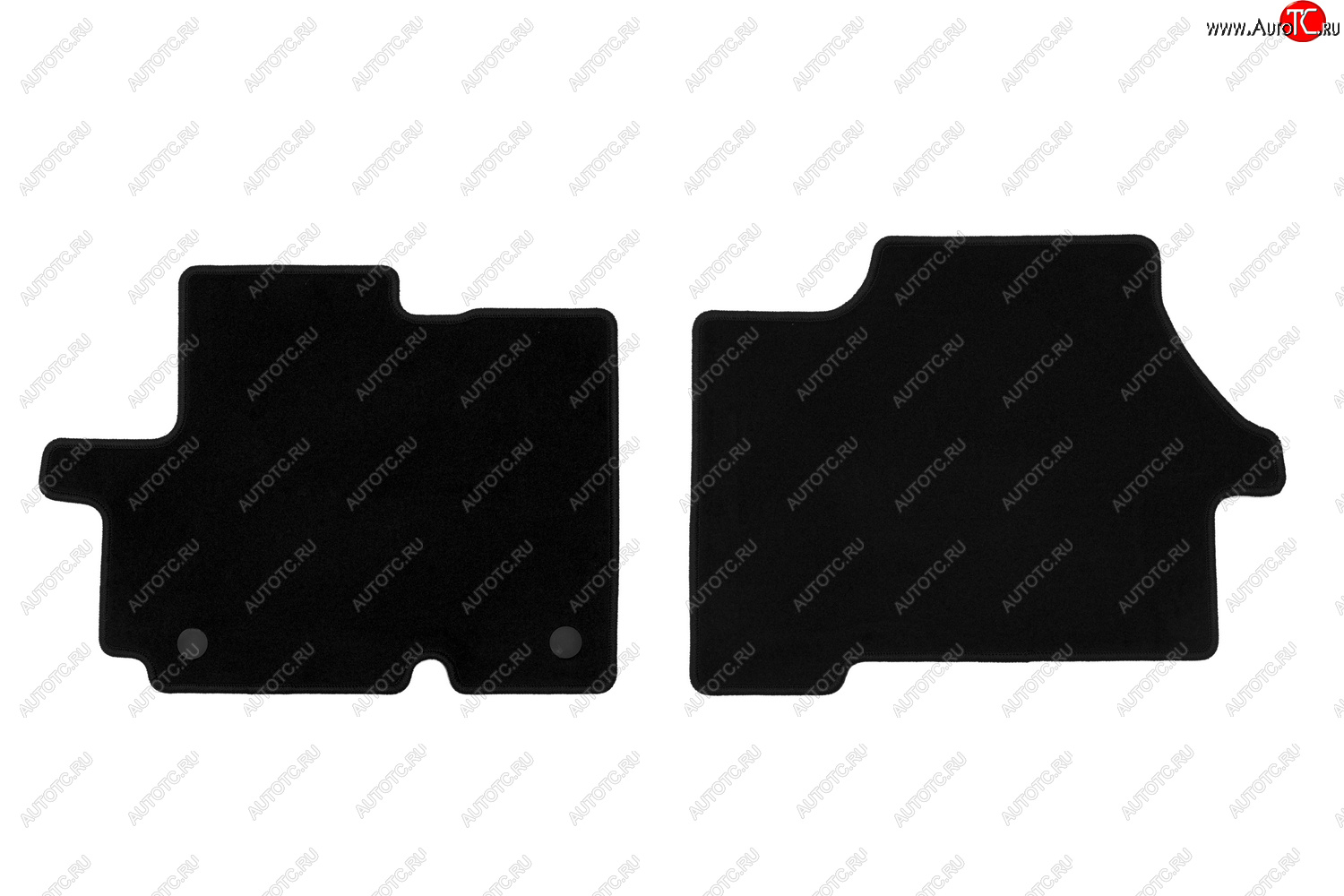 279 р. Комплект ковриков в салон (чёрные, текстиль) Klever Econom Fiat Ducato 290 (2014-2025)  с доставкой в г. Майкоп