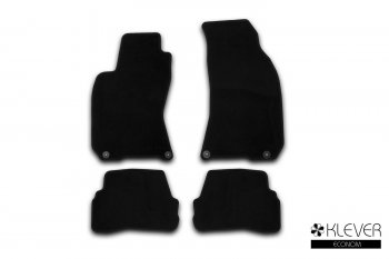 Коврики салона (текстиль) Klever Econom Volkswagen Passat B5 седан дорестайлинг (1996-2000) (Чёрные)