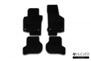 Коврики салона (текстиль) Klever Econom Volkswagen Golf 6 хэтчбэк 5 дв. (2008-2014) (Чёрные)