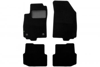319 р. Коврики в салон Klever Standard CHEVROLET Aveo 2011-2015, сед., хб., 4 шт. (текстиль)  Шевроле Авео Klever klever02081801210kh  с доставкой в г. Майкоп. Увеличить фотографию 1