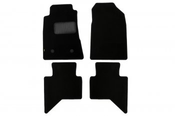 349 р. Коврики в салон Klever Standard ISUZU D-Max 2012-2018, 2019-, пикап, 4 шт. (текстиль)  Исузу Д-макс Klever klever02210101210kh  с доставкой в г. Майкоп. Увеличить фотографию 1