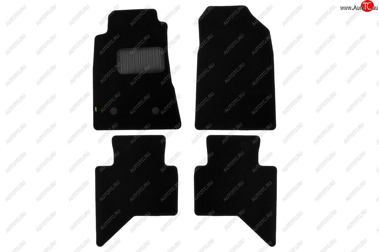 349 р. Коврики в салон Klever Standard ISUZU D-Max 2012-2018, 2019-, пикап, 4 шт. (текстиль)  Исузу Д-макс Klever klever02210101210kh  с доставкой в г. Майкоп
