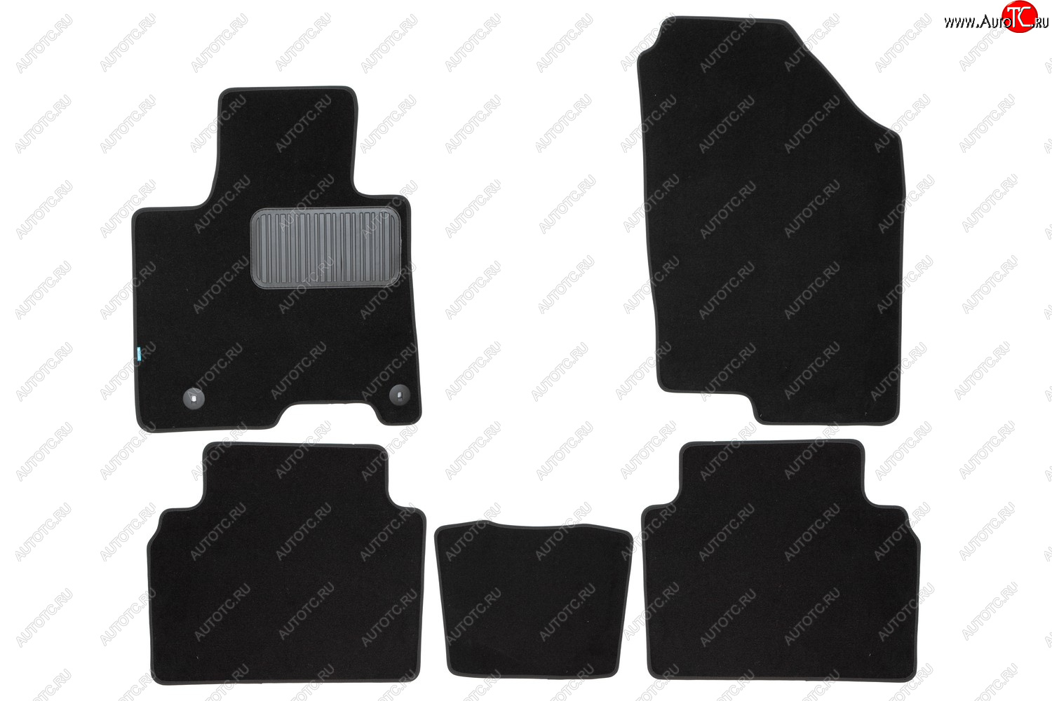 6 649 р. Коврики салона (текстиль) Klever Premium Hyundai Tucson NX4 (2020-2022) (Чёрные)  с доставкой в г. Майкоп