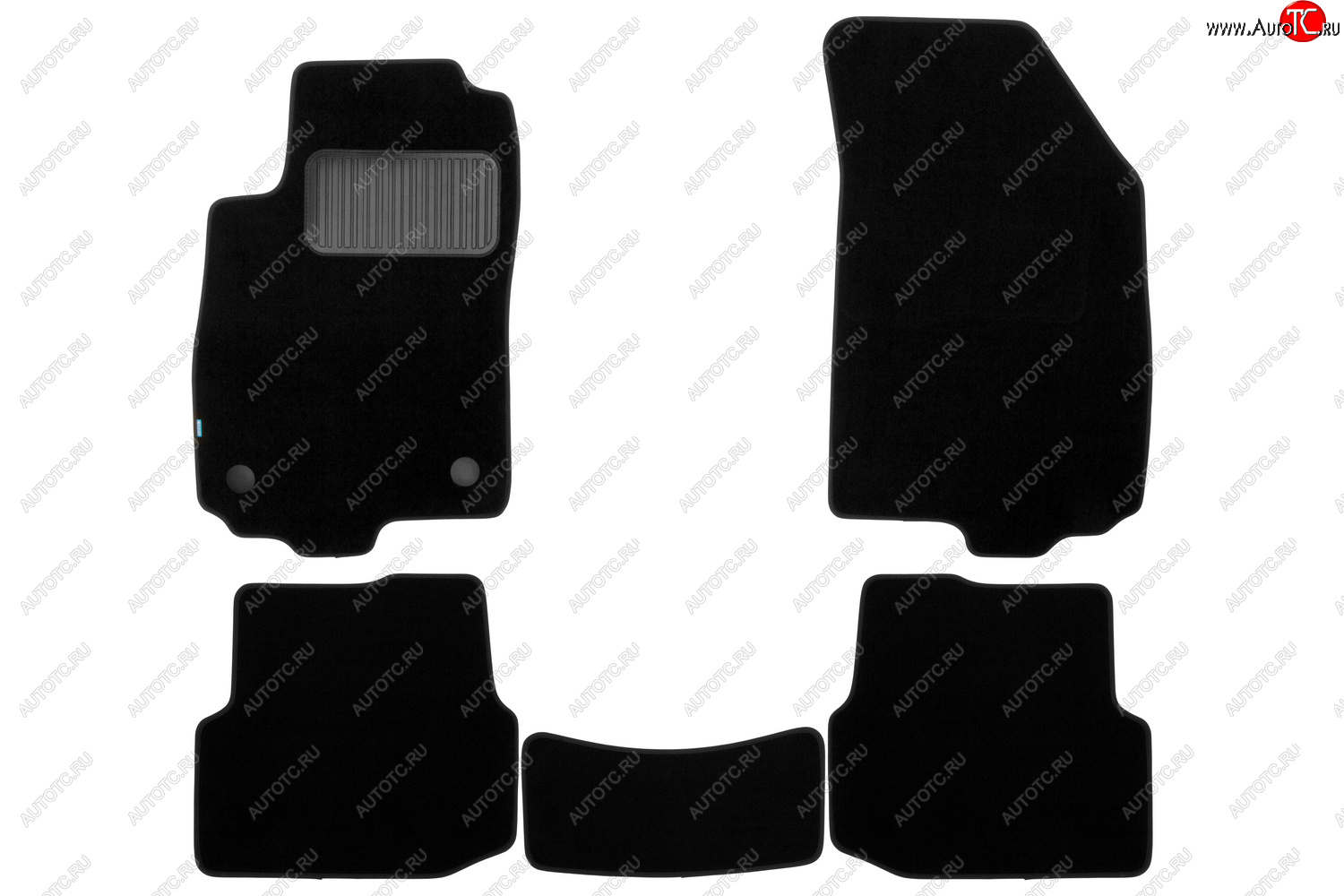8 999 р. Коврики салона (текстиль) Klever Premium Chevrolet Aveo T300 седан (2011-2015) (Чёрные)  с доставкой в г. Майкоп