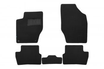 Коврики салона (текстиль) Klever Premium CITROEN C4 B7 седан рестайлинг (2015-2022) (Чёрные)