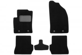 Коврики салона (текстиль) Klever Premium Ford Fusion 1 хэтчбэк дорестайлинг (2002-2005) (Чёрные)