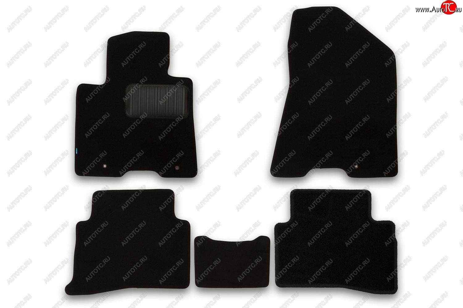 9 549 р. Коврики в салон Klever Premium HYUNDAI Tucson 2015-2018, 2018-2021 кросс., 5 шт. (текстиль)  Хендай Туксон Klever klever03205822110kh  с доставкой в г. Майкоп