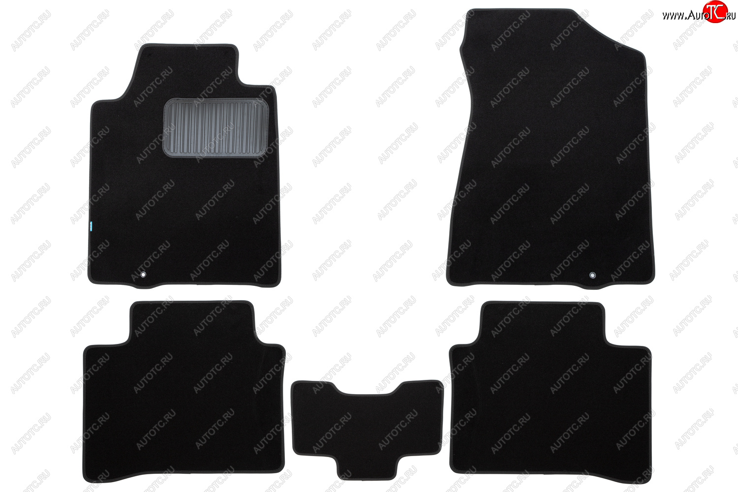 9 549 р. Коврики салона (текстиль) Klever Premium Nissan Teana 2 J32 рестайлинг (2011-2014) (Чёрные)  с доставкой в г. Майкоп
