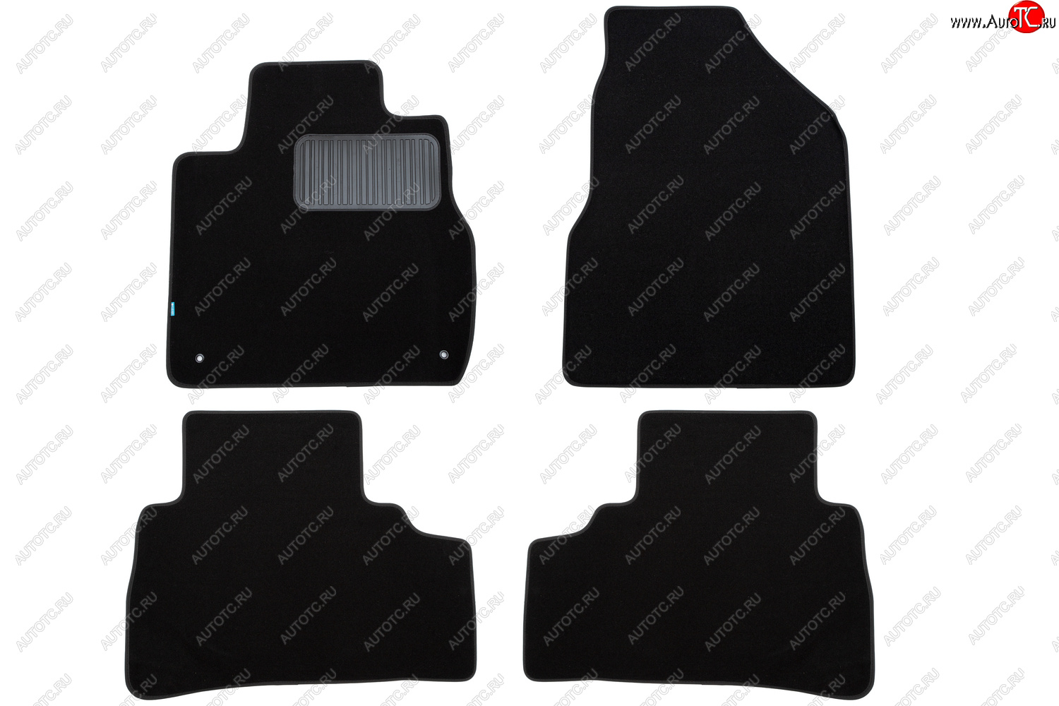 9 549 р. Коврики салона (текстиль) Klever Premium Nissan Murano 2 Z51 дорестайлинг (2008-2011) (Чёрные)  с доставкой в г. Майкоп
