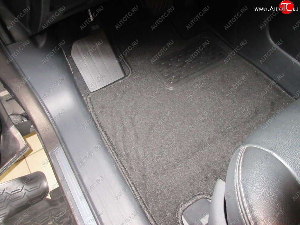 669 р. Коврики в салон Klever Premium NISSAN Pathfinder, 2014-2017, 2016-2020, внед., 5 шт. (текстиль)  Ни Klever klever03365922110kh  с доставкой в г. Майкоп