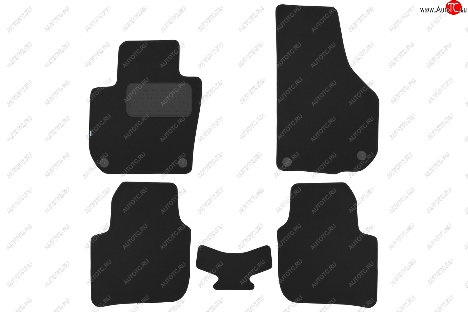 9 549 р. Коврики в салон Klever Premium SKODA Superb АКПП 2008-2013, 2013-2015, сед., 5 шт. (текстиль)  Шкода Суперб Klever klever03451122110kh  с доставкой в г. Майкоп