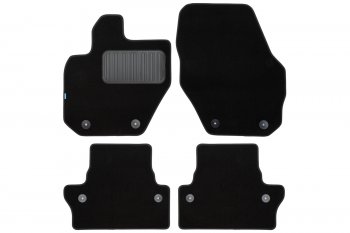 419 р. Коврики в салон Klever Premium VOLVO S60 АКПП 2010-2013, 2013-2018 сед., 4 шт. (текстиль)  Вольво С Klever klever03500322110kh  с доставкой в г. Майкоп. Увеличить фотографию 1