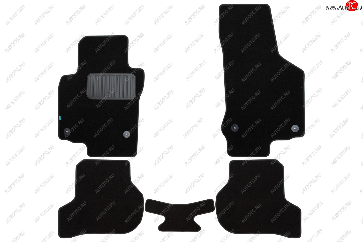 8 999 р. Коврики в салон Klever Premium VOLKSWAGEN Golf GTI 3D 2008-2012, хб., 5 шт. (текстиль)  Фольксваген Гольф Klever klever03513522110kh  с доставкой в г. Майкоп