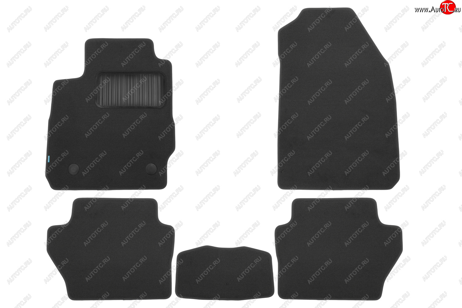 429 р. Коврики в салон Klever Premium FORD Fiesta 2008-2013, 2012-2019, хб., сед., 5 шт. (текстиль, бежевые Klever klever04166722112kh  с доставкой в г. Майкоп