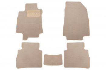 469 р. Коврики в салон Klever Premium NISSAN Tiida 2004-2012, 2010-2013, сед., 5 шт. (текстиль, бежевые)   Klever klever04362122112kh  с доставкой в г. Майкоп. Увеличить фотографию 1