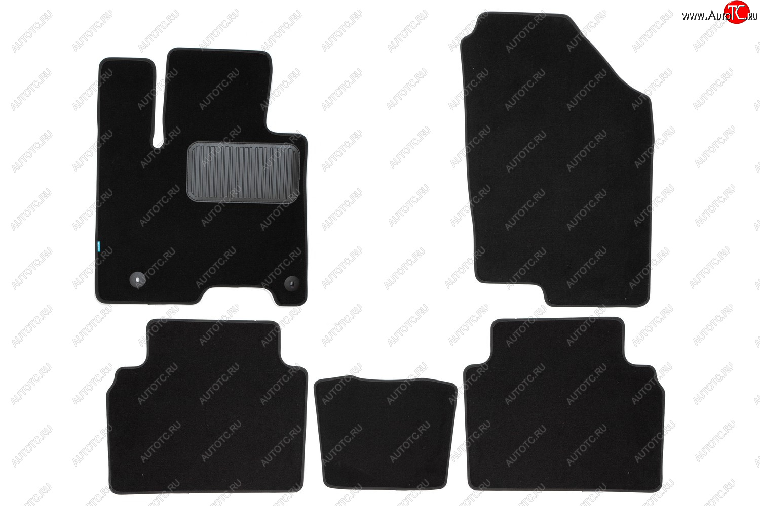 4 799 р. Коврики салона (текстиль) Klever Premium Hyundai Tucson NX4 (2020-2022) (Чёрные)  с доставкой в г. Майкоп