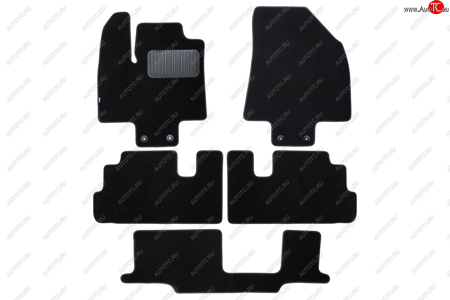 3 199 р. Коврики салона (текстиль) Klever Premium Nissan Pathfinder R53 (2021-2025) (Чёрные)  с доставкой в г. Майкоп