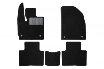 4 899 р. Коврики в салон Klever Premium, подходят для EXEED TXL M32FL, 2021-, 5 шт. (текстиль)  Эксид ТХЛ Klever klever0510600322110kh  с доставкой в г. Майкоп. Увеличить фотографию 1