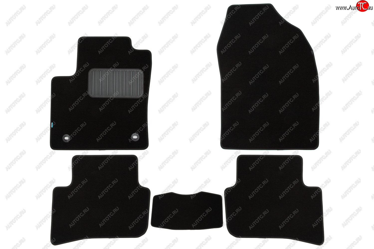 469 р. Коврики в салон Klever Premium TOYOTA C-HR 4WD 2016-2019, 2019-, кросс., 5 шт. (текстиль)  Тойота С Klever kvr03.048.101.22110kh  с доставкой в г. Майкоп