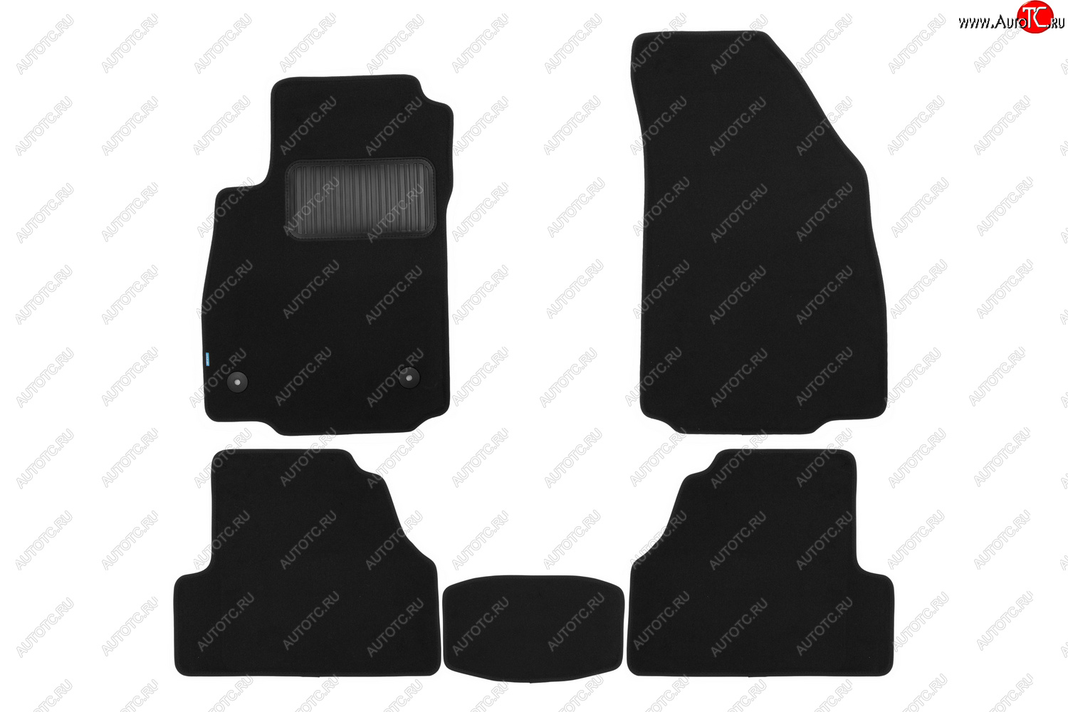 419 р. Коврики в салон Klever Premium OPEL Mokka 2012-2016, 2016-2019, кросс., 5 шт. (текстиль)  Опель Мок Klever kvr03373022110kh  с доставкой в г. Майкоп