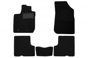 9 549 р. Коврики в салон Klever Premium RENAULT Duster 2021-, кросс., 5 шт. (текстиль)  Рено Дастер Klever kvr05.041.052.22110kh  с доставкой в г. Майкоп. Увеличить фотографию 1