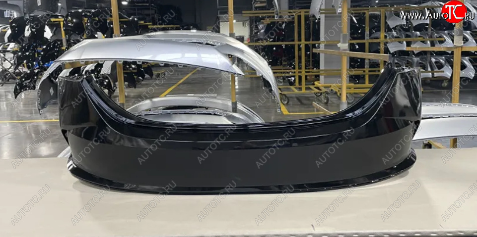 2 579 р. Задний бампер Технопласт Hyundai Solaris HCR седан рестайлинг (2020-2022)  с доставкой в г. Майкоп