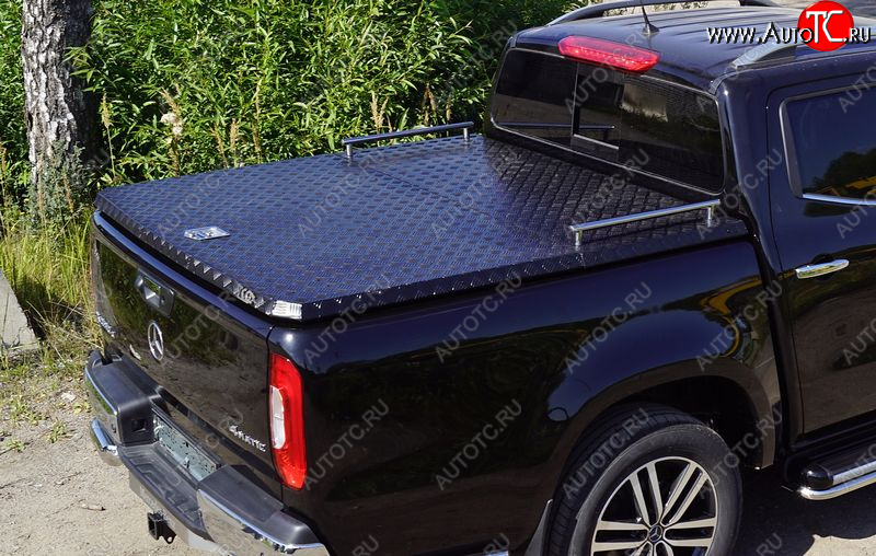 79 999 р. Крышка багажника (алюминий Black) TCC Mitsubishi L200 5 KK,KL рестайлинг (2018-2022)  с доставкой в г. Майкоп