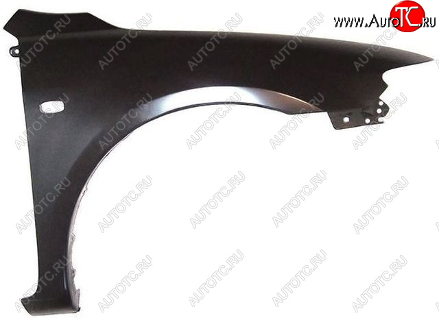 3 699 р. Правое крыло переднее (с отверстием под повторитель поворота, Тайвань) BodyParts Mazda 6 GG лифтбэк дорестайлинг (2002-2005) (Неокрашенное)  с доставкой в г. Майкоп