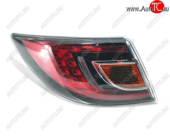 6 599 р. Левый фонарь задний (красный, внешний) BodyParts Mazda 6 GH дорестайлинг седан (2007-2010)  с доставкой в г. Майкоп