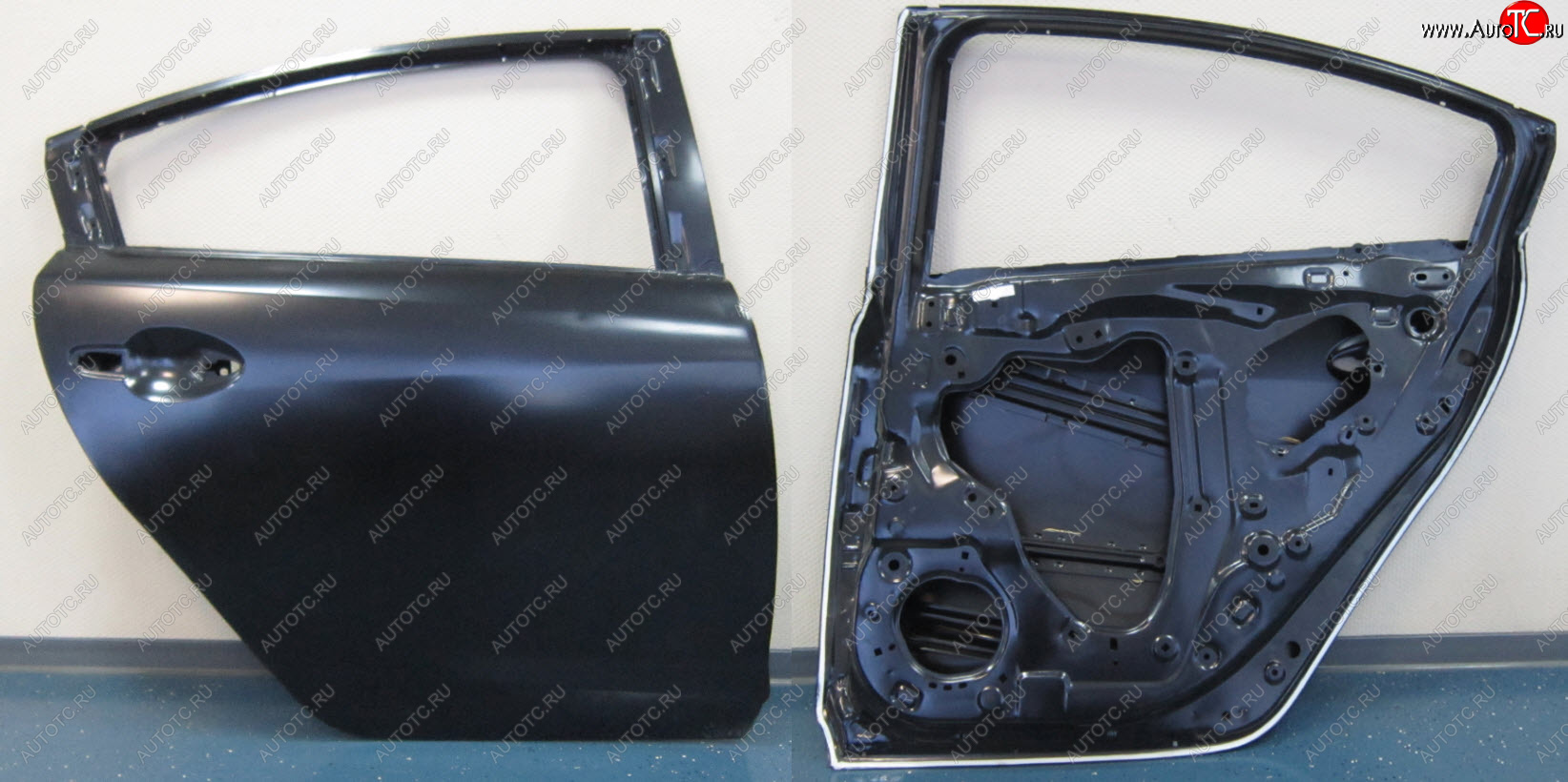 16 999 р. Правая дверь задняя BodyParts Mazda 6 GJ дорестайлинг седан (2012-2015) (Неокрашенная)  с доставкой в г. Майкоп