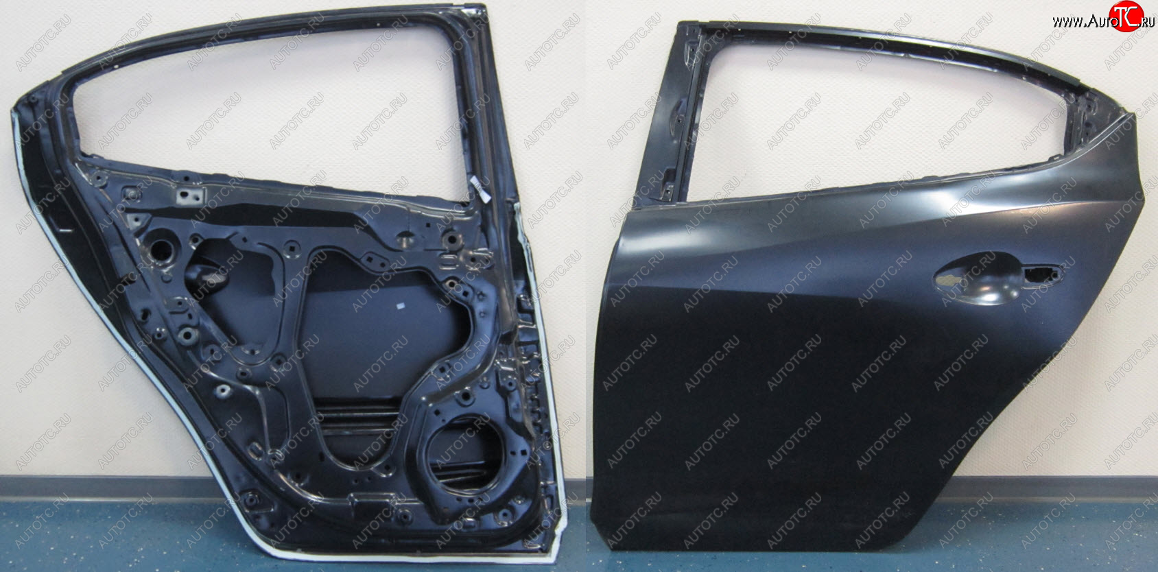 14 399 р. Левая дверь задняя BodyParts  Mazda 3/Axela  BM (2013-2019) дорестайлинг седан, рестайлинг седан (Неокрашенная)  с доставкой в г. Майкоп