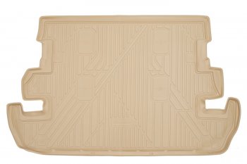 4 599 р. Коврик в багажник TOYOTA Land Cruiser 200 112007-2012, 2012-, внед., 7 мест. (полиуретан, бежевый)  Тойота Ленд крузер Element nlc.48.17.b13b  с доставкой в г. Майкоп. Увеличить фотографию 1