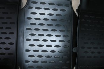 2 699 р. Коврики салона Element (передние, 2 штуки, полиуретан) Toyota Camry XV55 1-ый рестайлинг (2014-2017)  с доставкой в г. Майкоп. Увеличить фотографию 4