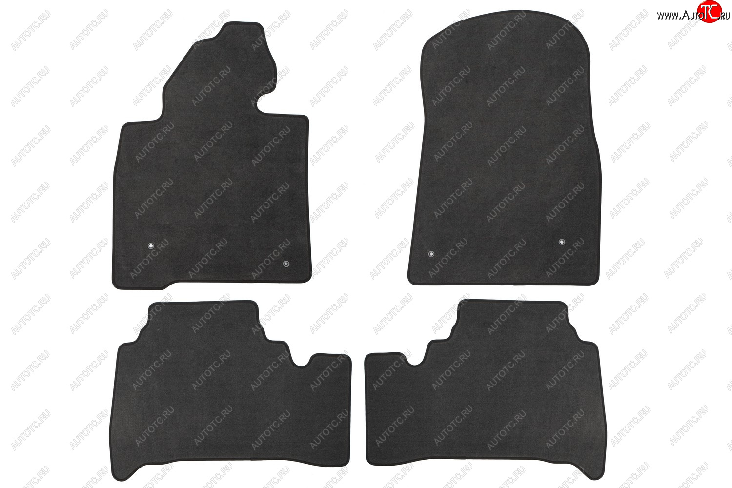359 р. Коврики в салон Klever Econom TOYOTA Land Cruiser 200 2007-2012, 2012-2015, 2015-2021, внед., 4 шт.  Klever nld.klever01481701200k  с доставкой в г. Майкоп
