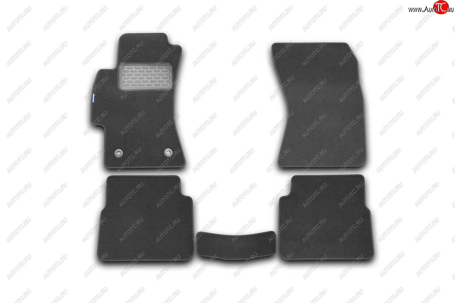 5 499 р. Коврики в салон подходят для SUBARU Impreza 2011-2015, 2015-2016, хб., 5 шт. (текстиль)  Субару Имп Autofamily nlt.46.13.22.110kh  с доставкой в г. Майкоп