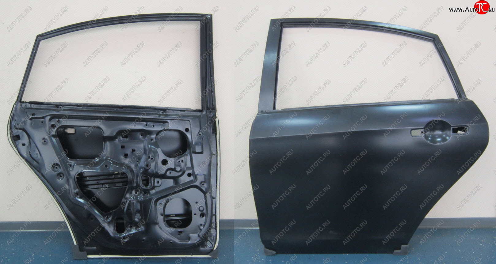 12 749 р. Левая дверь задняя BodyParts  Nissan Almera  G15 (2012-2019) седан (Неокрашенная)  с доставкой в г. Майкоп