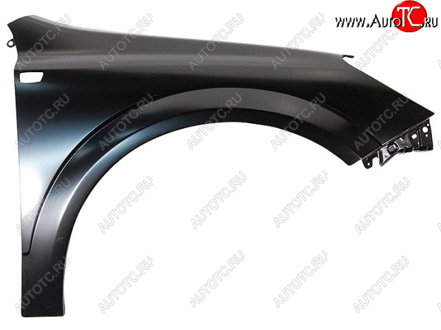 3 699 р. Правое крыло переднее (с отверстием под повторитель поворота) BodyParts Opel Astra H универсал рестайлинг (2007-2015) (Неокрашенное)  с доставкой в г. Майкоп