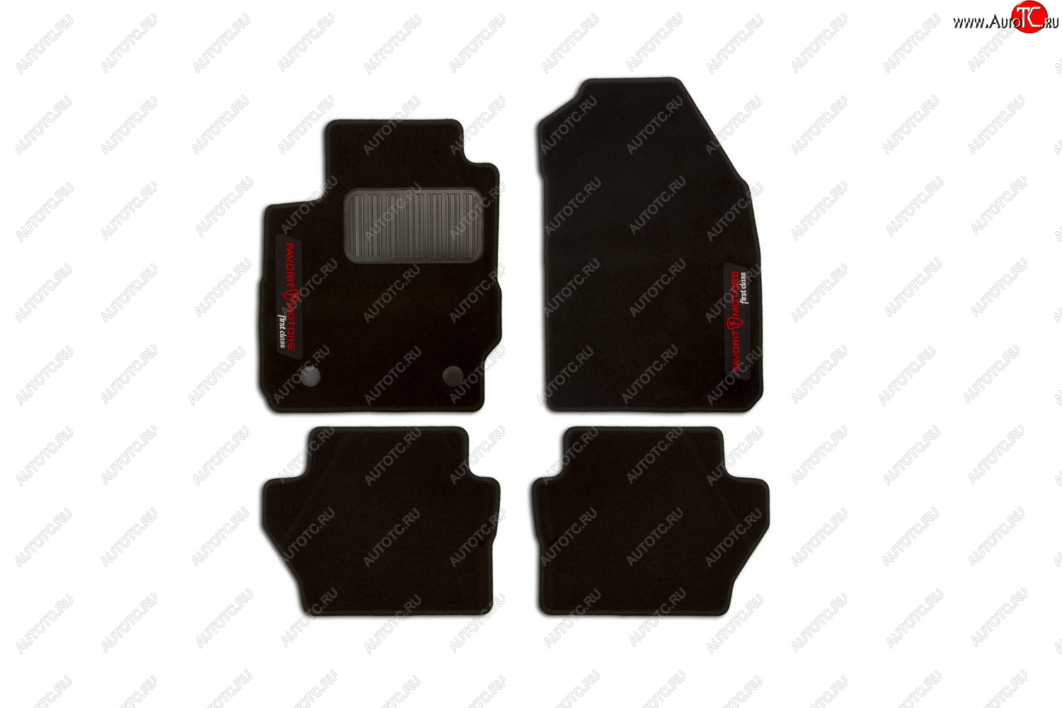 2 699 р. Коврики в салон FAVORIT MOTORS FORD Fiesta 2015->, хб., сед., 4 шт. (текстиль)  Форд Фиеста FORD orig.16.67.11.110khv  с доставкой в г. Майкоп