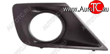 959 р. Правая вставка под ПТФ BodyParts  Peugeot 207 ( WK,  WA,  WC) (2009-2012) универсал рестайлинг, хэтчбэк 3 дв. рестайлинг, хэтчбэк 5 дв. рестайлинг  с доставкой в г. Майкоп