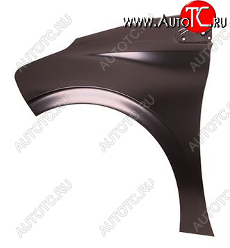 4 899 р. Левое крыло переднее (Тайвань) BodyParts Peugeot 208 1 (2012-2019) (Неокрашенное)  с доставкой в г. Майкоп