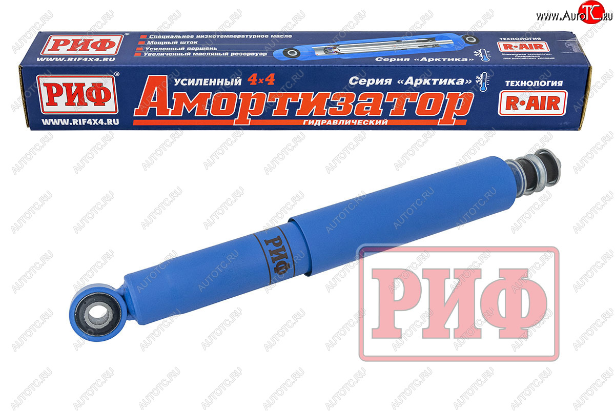 10 339 р. Амортизатор задний (усиленный, лифт +45, LH=RH, масляный) РИФ Арктика Toyota Land Cruiser Prado J150 дорестайлинг (2009-2013)  с доставкой в г. Майкоп
