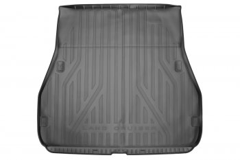 3 499 р. Коврик в багажник подходит для TOYOTA Land Cruiser 300 2021- Внед, стандартный, 1шт. (полиуретан)  Тойота Ленд крузер TOYOTA pw24160004  с доставкой в г. Майкоп. Увеличить фотографию 1