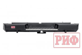 44 319 р. Бампер силовой задний РИФ Mitsubishi L200 5 KK,KL рестайлинг (2018-2022) (с квадратом под фаркоп)  с доставкой в г. Майкоп. Увеличить фотографию 3